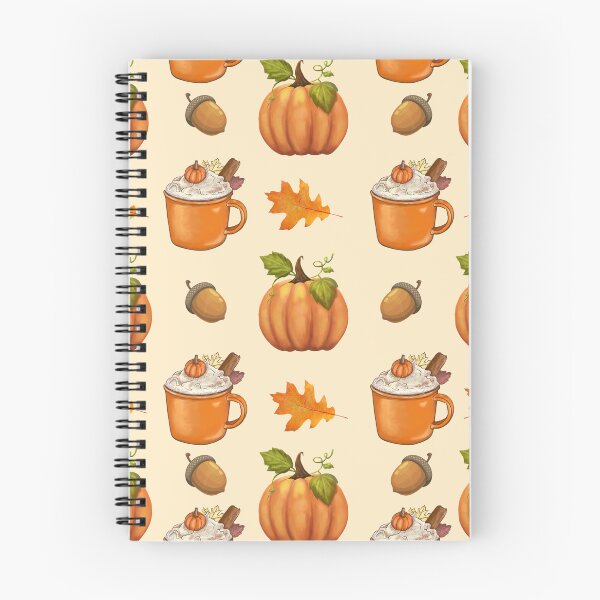 Aperçu de l'œuvre Cosy Fall Pumpkin Spice Latte Coffee Print créée et vendue par cloudedsunset.