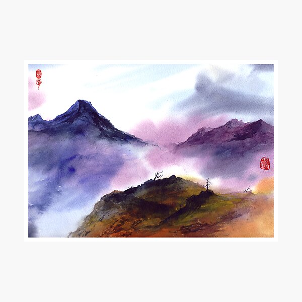 Mountain Tao Photographic Print