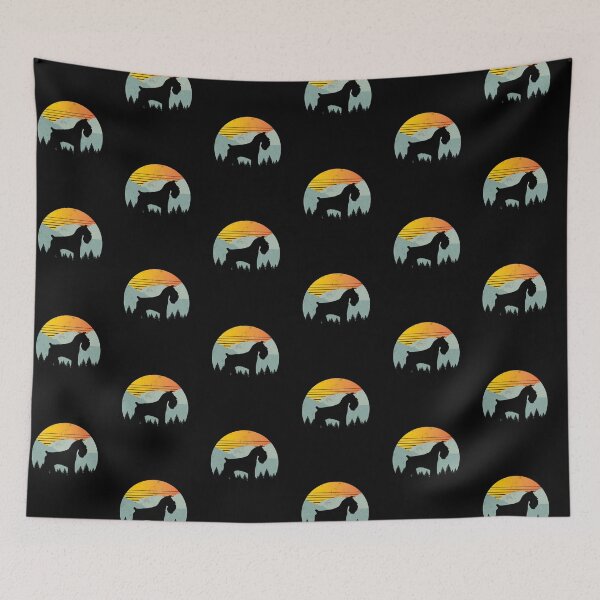 Item preview, Vintage Cool Retro Sky Schnauzer Dog Gift  designed and sold by Guarddogdrive.