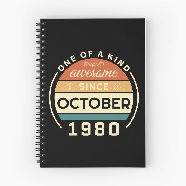Item preview, Vintage October 1980 badge designed and sold by Palteeshop.