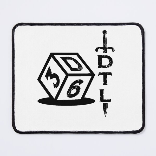 Item preview, 3d6 DTL Logo Black designed and sold by 3d6DTL.