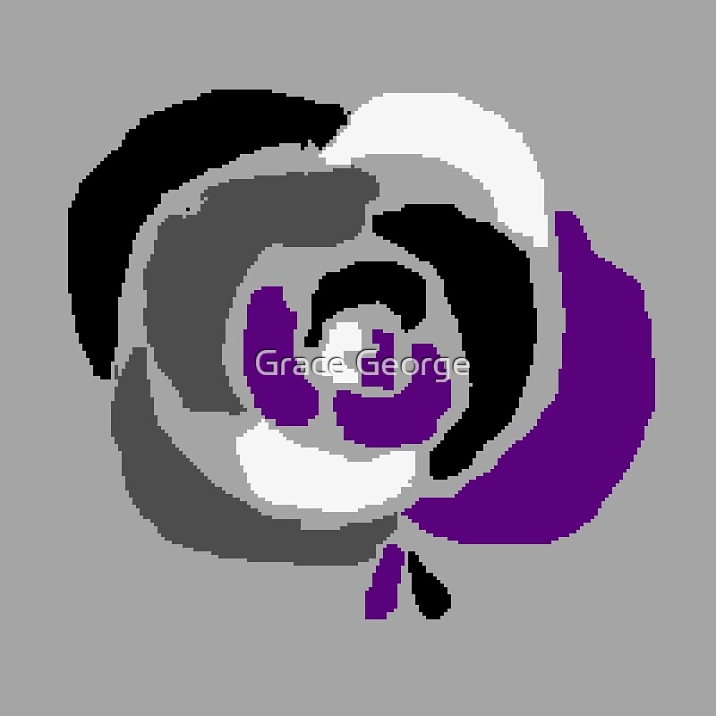 "Asexual Rose" by imaginator24 Redbubble