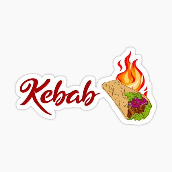 Kebap Kebab Döner Spieß Duftbaum Auto Essen Lustig' Kinder T-Shirt