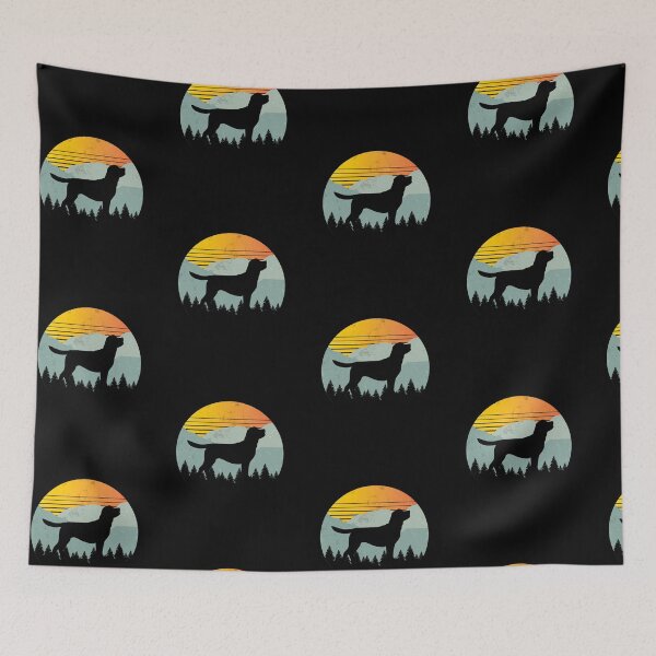 Item preview, Vintage Cool Retro Sun Wilderness Labrador Dog Gift  designed and sold by Guarddogdrive.