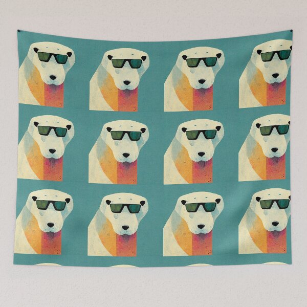 Item preview, 70s Swaggy Polar Bear designed and sold by RyanBaker567.