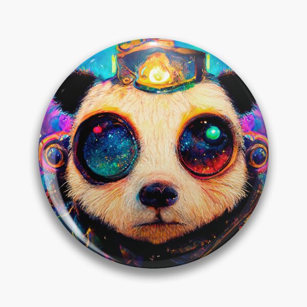 Item preview, Panda, the intergalatic scientist panda designed and sold by meliseflores.