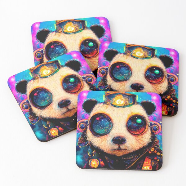 Item preview, Panda, the intergalatic scientist panda designed and sold by meliseflores.