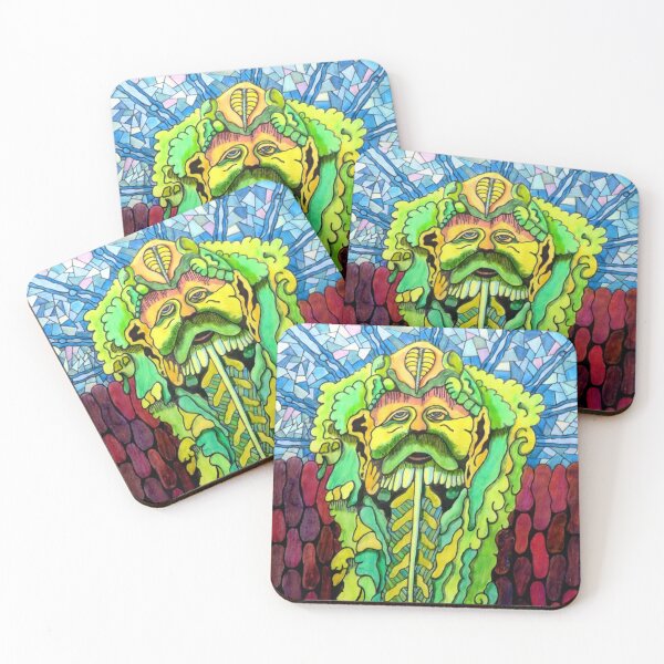 Item preview, 678 - THE GREEN MAN - DAVE EDWARDS - MIXED MEDIA - 2022 designed and sold by BLYTHART.