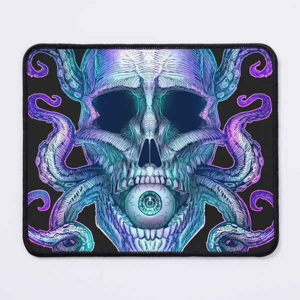 Item preview, Eldritch Skull Portrait Synthwave designed and sold by COBALTxSTRIKE.