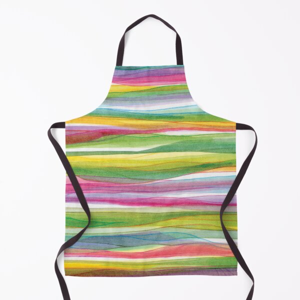 Colorful Tulip Field Apron
