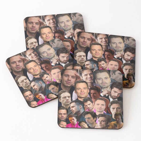 Item preview, sebastian stan photo collage designed and sold by T-shirtakStore.