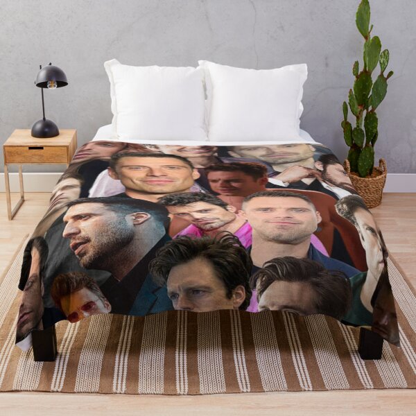 Item preview, sebastian stan photo collage designed and sold by T-shirtakStore.
