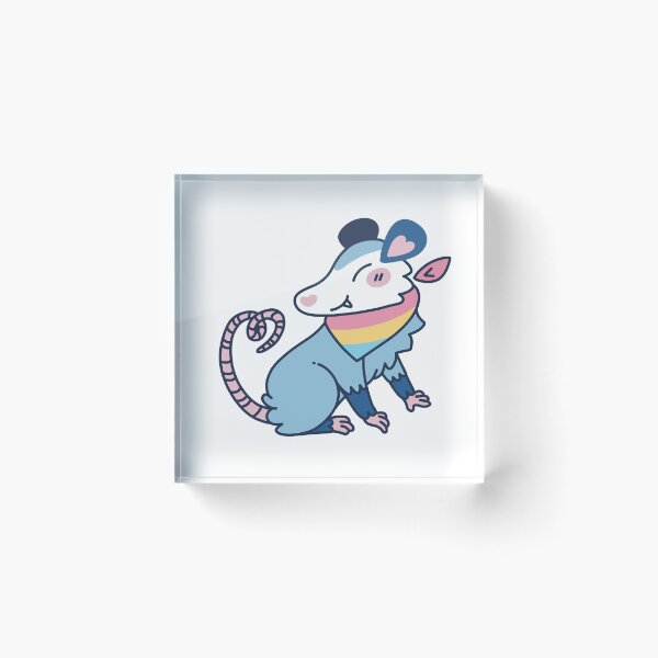 Item preview, Pan Pride Possum! designed and sold by possum-pals.