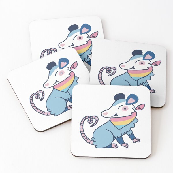 Item preview, Pan Pride Possum! designed and sold by possum-pals.