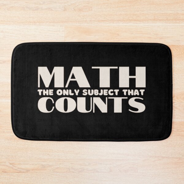Item preview, Math The Only Subject That Counts designed and sold by khadijat297.