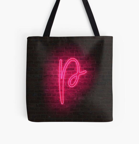 Neon Rose' Tote Bag