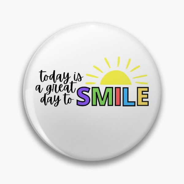Item preview, Today is a Great Day to Smile designed and sold by PurpleNotebook.