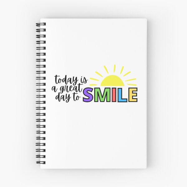 Item preview, Today is a Great Day to Smile designed and sold by PurpleNotebook.
