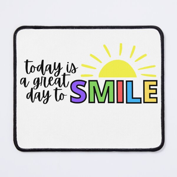 Item preview, Today is a Great Day to Smile designed and sold by PurpleNotebook.