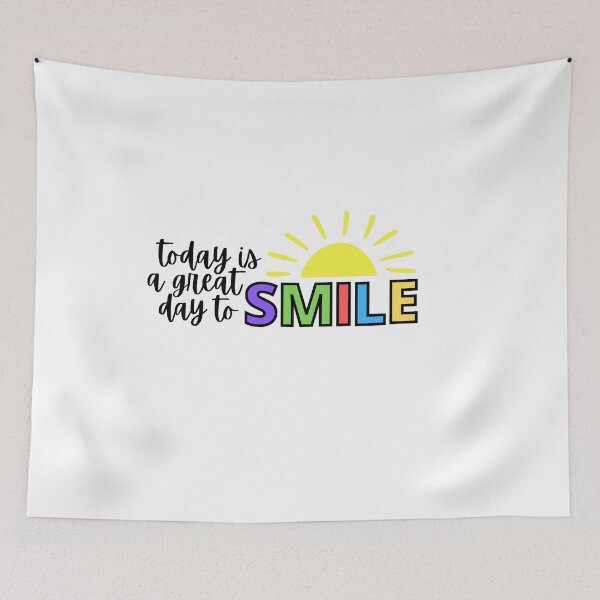 Item preview, Today is a Great Day to Smile designed and sold by PurpleNotebook.