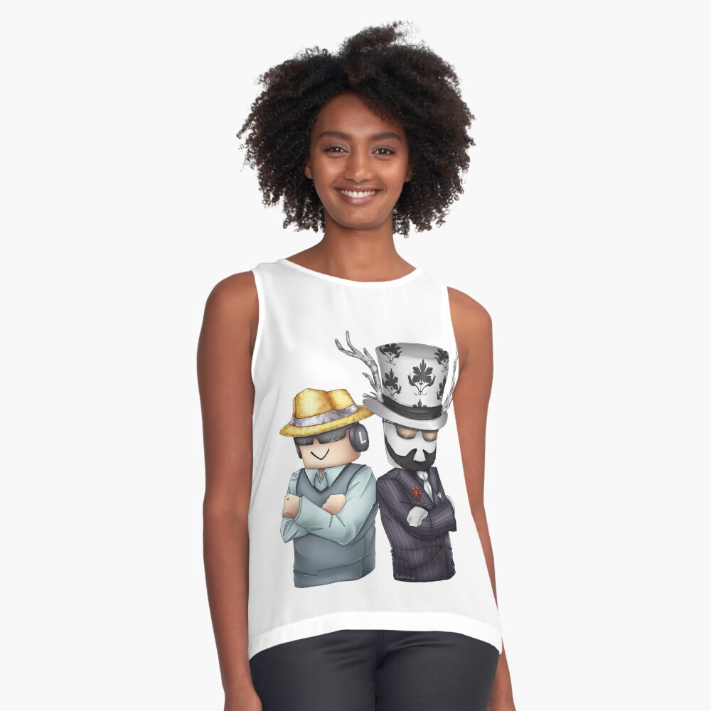 Badcc And Asimo Sleeveless Top By Evilartist Redbubble