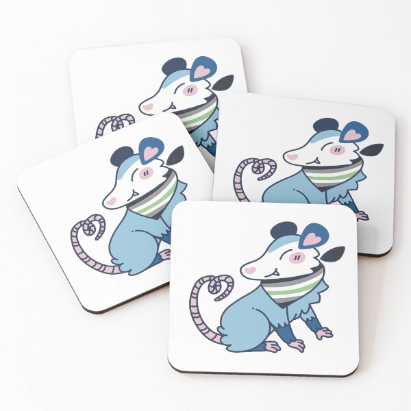 Item preview, Agender Pride Possum! designed and sold by possum-pals.