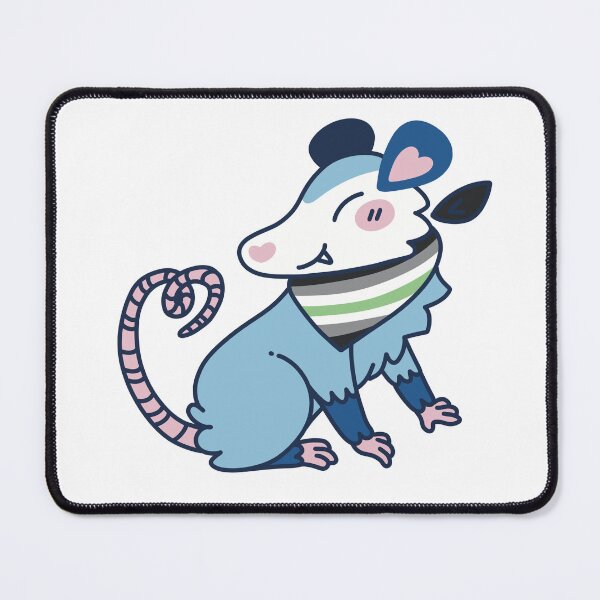 Item preview, Agender Pride Possum! designed and sold by possum-pals.