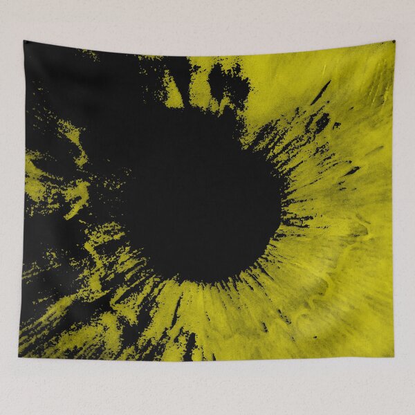 Item preview, Iris transformed into an abstract explosion in yellow and black tones. designed and sold by paulo silveira.