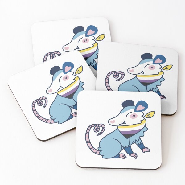 Item preview, Nonbinary Pride Possum! designed and sold by possum-pals.