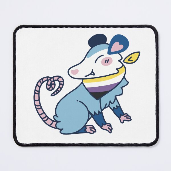 Item preview, Nonbinary Pride Possum! designed and sold by possum-pals.