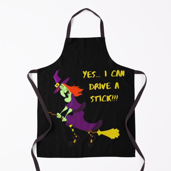Item preview, Yes...I can drive a stick!!! A humorous design to celebrate Halloween designed and sold by ditzy-designs.