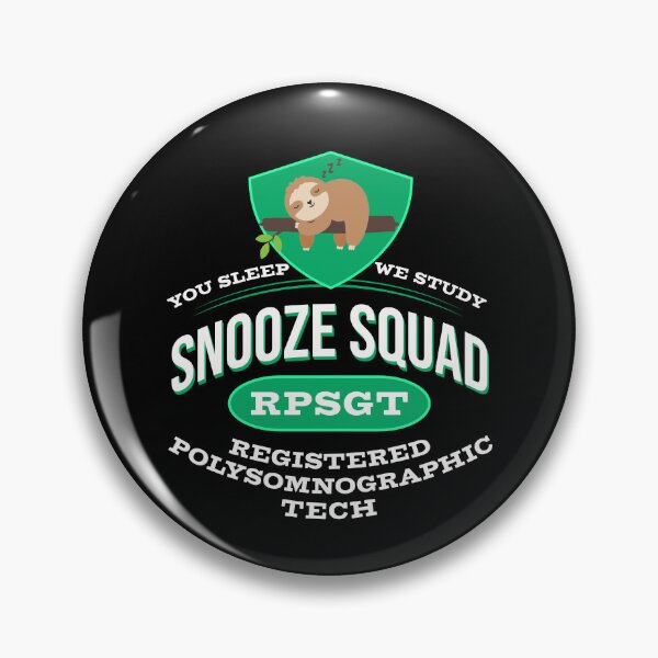 Item preview, Cute Sleeping Sloth Snooze Squad Registered PolySomnoGraphic Tech RPSGT designed and sold by FlorenciaBliss.
