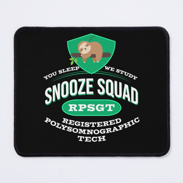 Item preview, Cute Sleeping Sloth Snooze Squad Registered PolySomnoGraphic Tech RPSGT designed and sold by FlorenciaBliss.