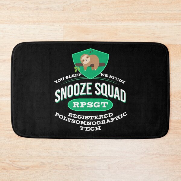 Item preview, Cute Sleeping Sloth Snooze Squad Registered PolySomnoGraphic Tech RPSGT designed and sold by FlorenciaBliss.