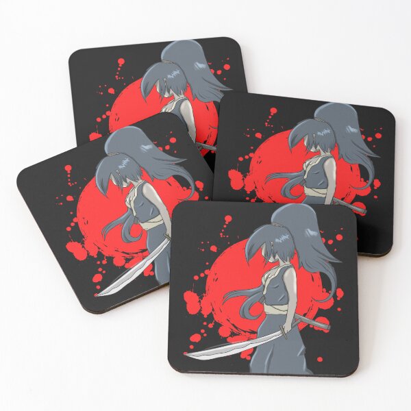Item preview, anime samurai girl designed and sold by Soofingscapes.