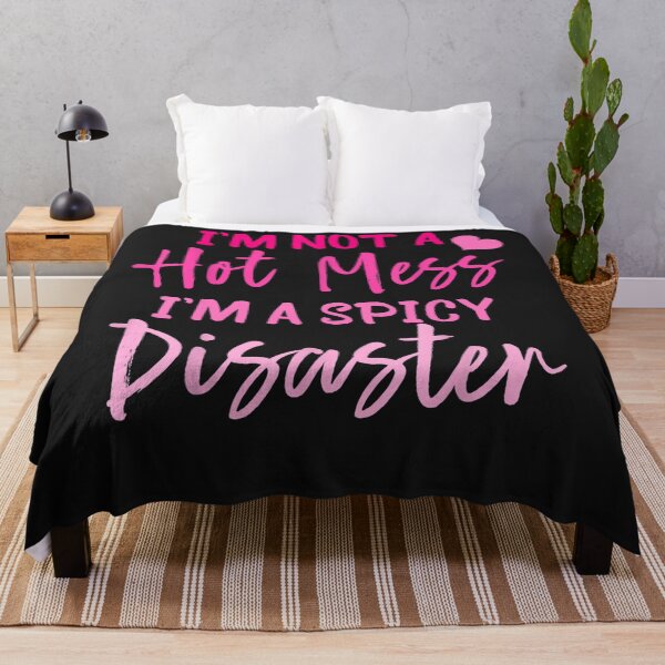 Item preview, I'm Not A Hot Mess I'm A Spicy Disaster Funny Hot Spicy Food designed and sold by alanxgoldberger.
