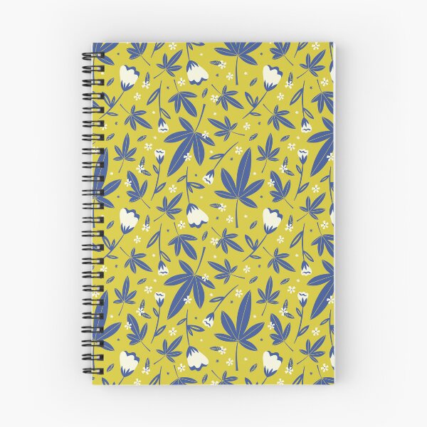 Item preview, Hemp Floral Pattern designed and sold by Lizadesignco.