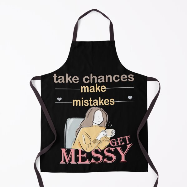 Item preview,  take chances make mistakes get messy relaxed woman drawing designed and sold by LilaDiams.