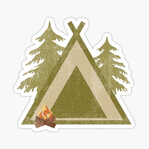 Item preview, Hike Camp Distressed designed and sold by g2sun.
