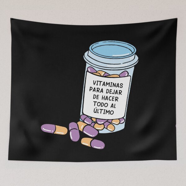 Item preview, Vitaminas para dejar de hacer todo al último designed and sold by LatinoPower.