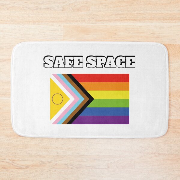 Item preview, Intersex Inclusive Pride Progress Pride Flag - SAFE SPACE designed and sold by Inspirationmotivation.