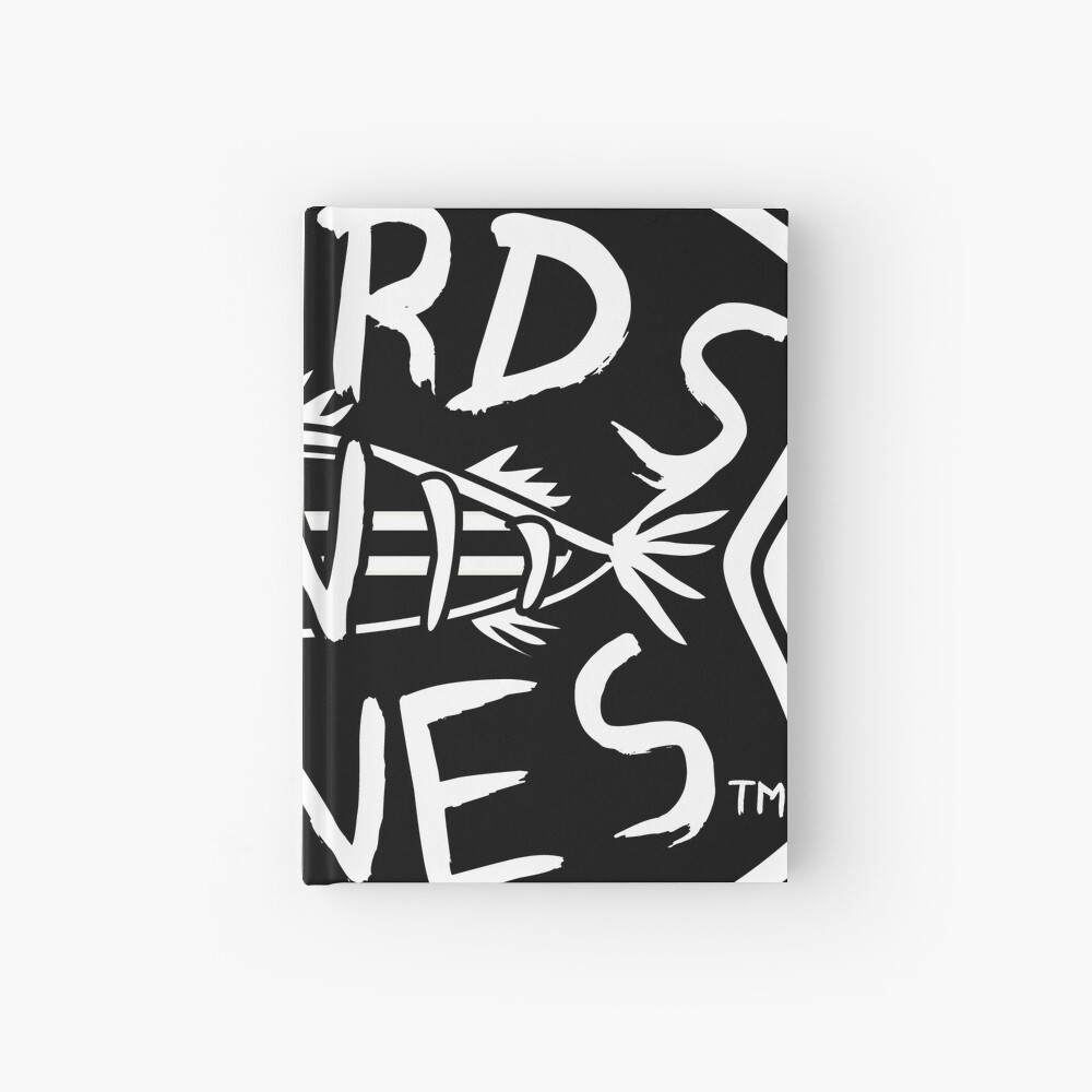 BoardsNBones - Black Logo Hardcover Journal