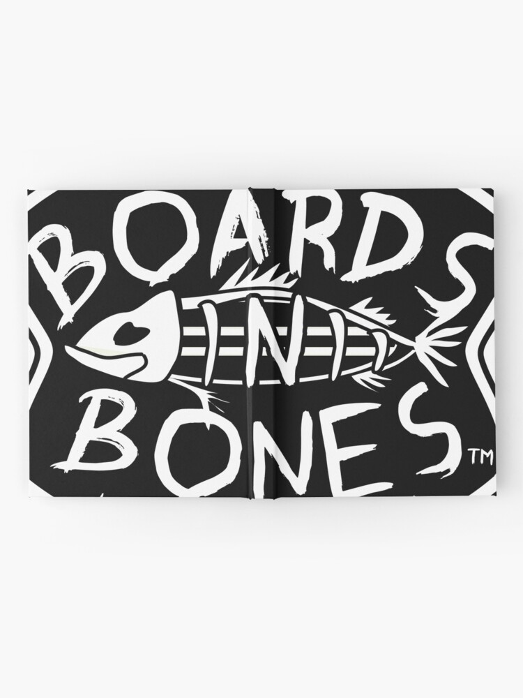 Alternate view of BoardsNBones - Black Logo Hardcover Journal