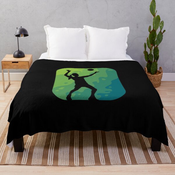 Artikelvorschau, Volleyball-Silhouette-Geschenk-Aufschlag-Sport-Klassiker-T-Shirt entworfen und verkauft von taranhb.