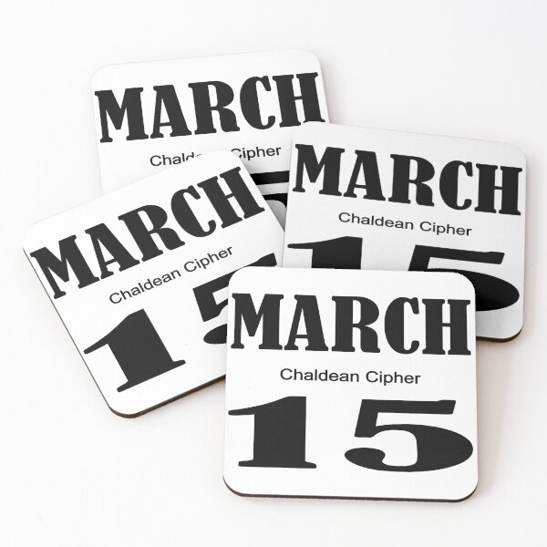Item preview, March Chaldean Cipher 15 designed and sold by Scrambledwords.