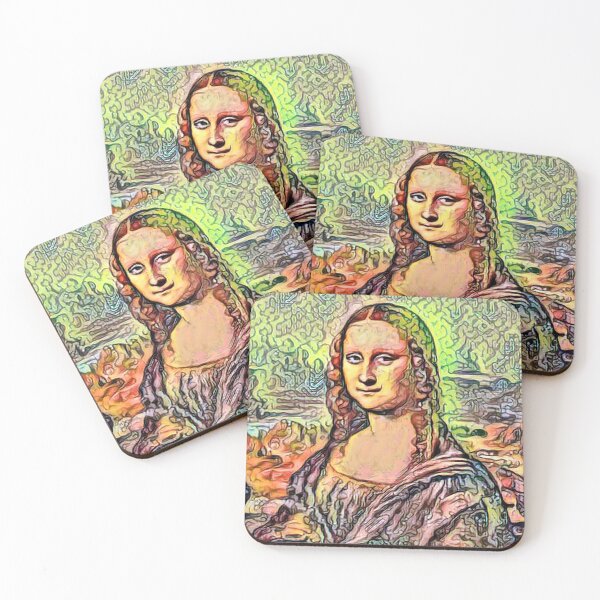 Item preview, "Mona Lisa (30)" a digitally painted reinvention. designed and sold by thalasson.