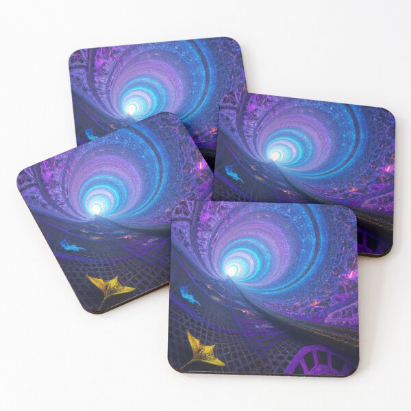 Item preview, [AI Generated Art] A psychedelic tunnel to the end of time designed and sold by Museman.