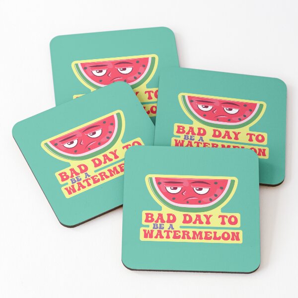 Item preview, bad day to be a watermelon | summer | watermelon slice designed and sold by THROUGH-LIFE.