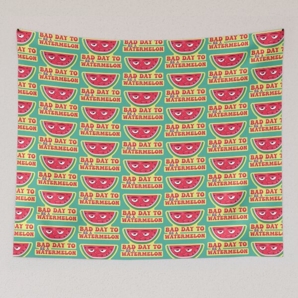 Item preview, bad day to be a watermelon | summer | watermelon slice designed and sold by THROUGH-LIFE.