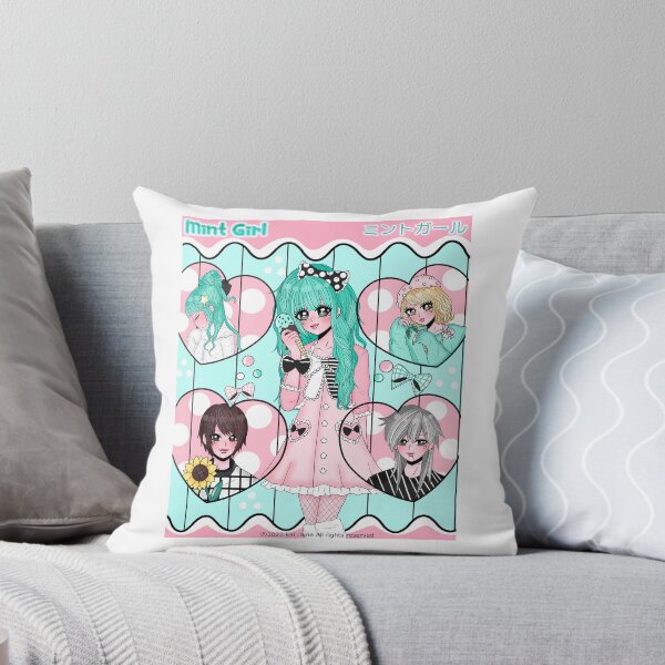 Item preview, Mint Girl Yuka and Friends designed and sold by Kai Raine.